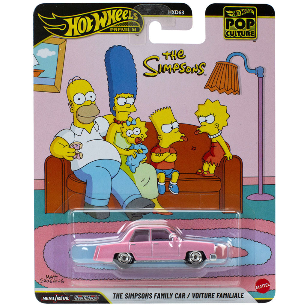 Hot Wheels Pop Culture 2026 - The Simpsons Family Car (JHX09)