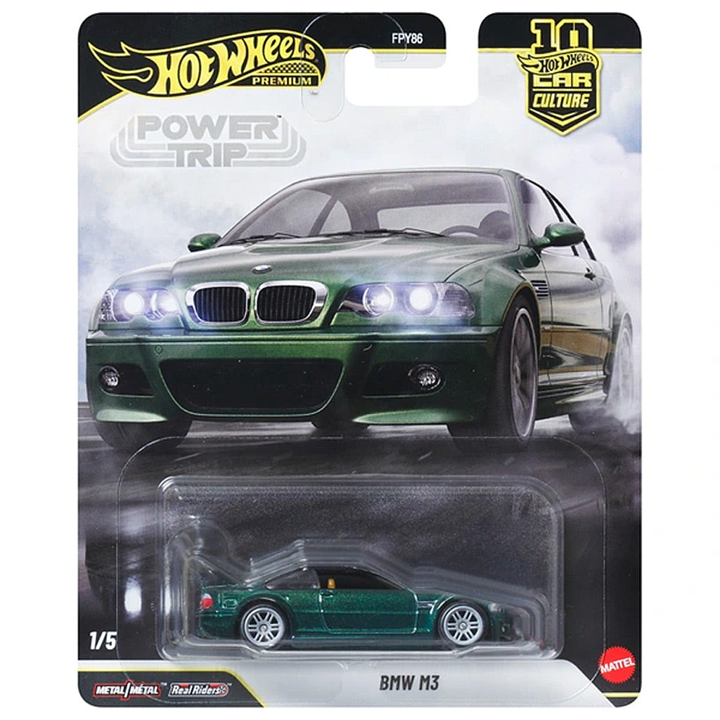 Hot Wheels Power Trip - 1/5 - BMW M3 Green