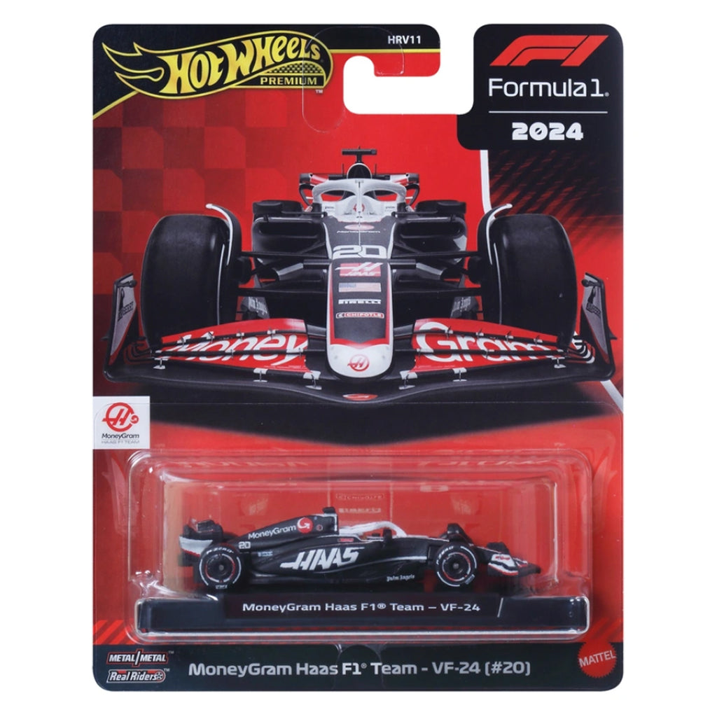 Hot Wheels Premium F1 - Haas VF-24 F1 Team 2024 #20 Kevin Magnussen