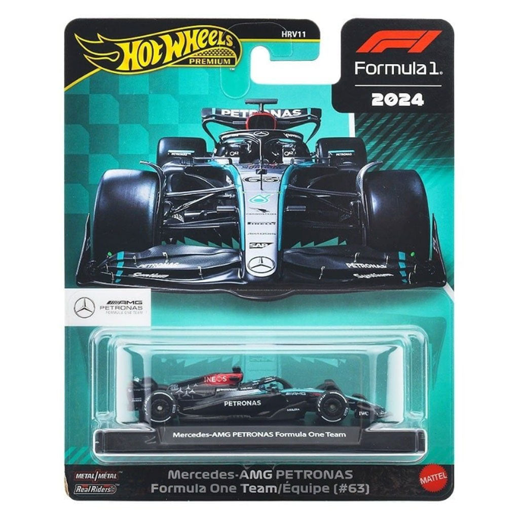 Hot Wheels Premium F1 - Mercedes-AMG F1 W15 E 2024 #63 George Russell