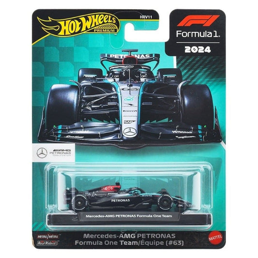 Hot Wheels Premium F1 - Mercedes-AMG F1 W15 E 2024 #63 George Russell