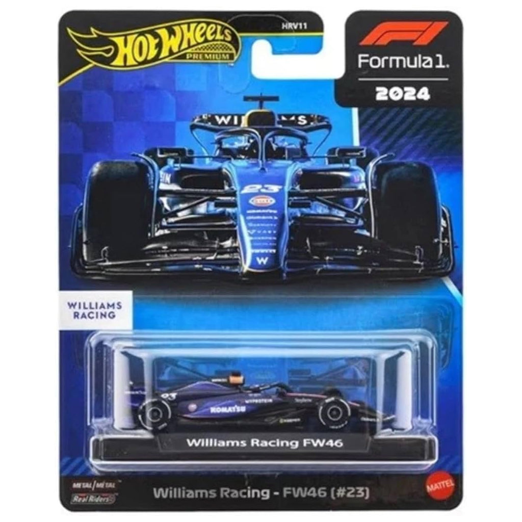 Hot Wheels Premium F1 - Williams FW46 F1 Team 2024 #23 Alex Albon