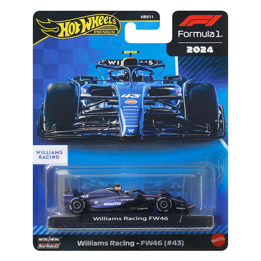 Hot Wheels Premium F1 - Williams FW46 F1 Team 2024 #43 Colapinto