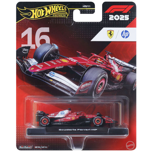 Hot Wheels Premium F1 - Scuderia Ferrari F1 2025 #16 Charles Leclerc