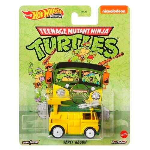 Hot Wheels Retro Entertainment 2023 Mix 3 - TMNT Party Wagon