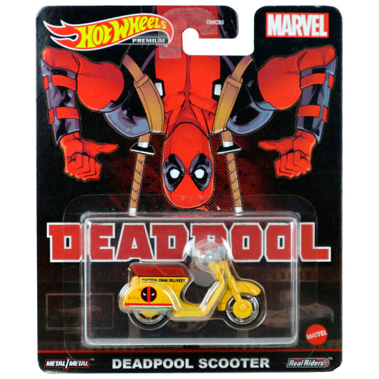 Hot Wheels Retro Entertainment 2022 Mix 4 - Deadpool Scooter