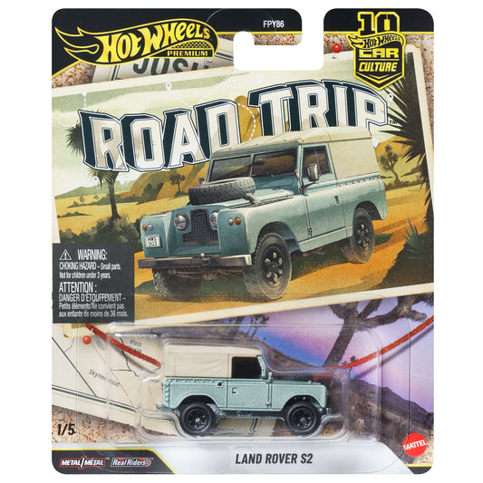 Hot Wheels Road Trip 2026 - 1/5 - Land Rover S2 Green (JKF06)