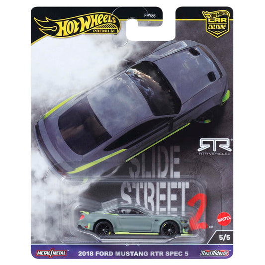 Hot Wheels Slide Street 2 - 2018 Ford Mustang RTR Spec 5