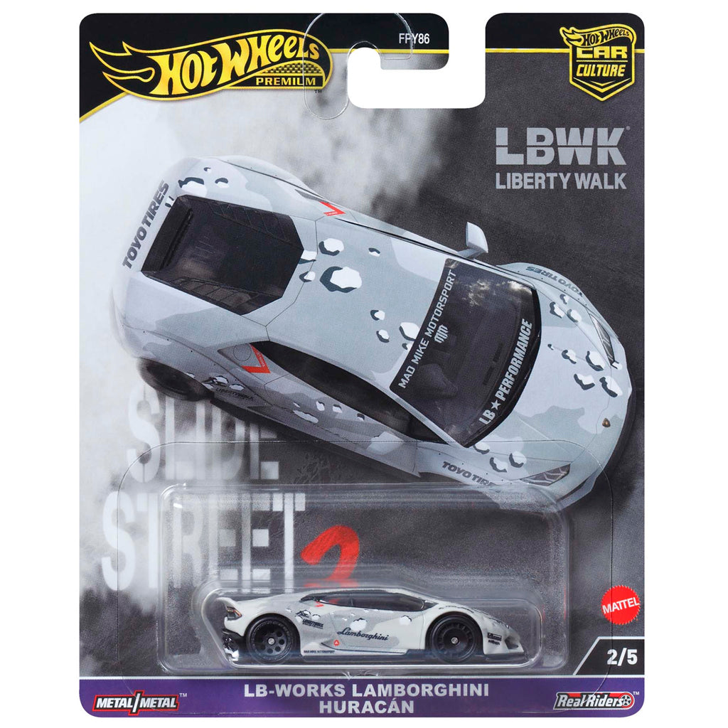 Hot Wheels Slide Street 2 - LB-Works Lamborghini Huracan