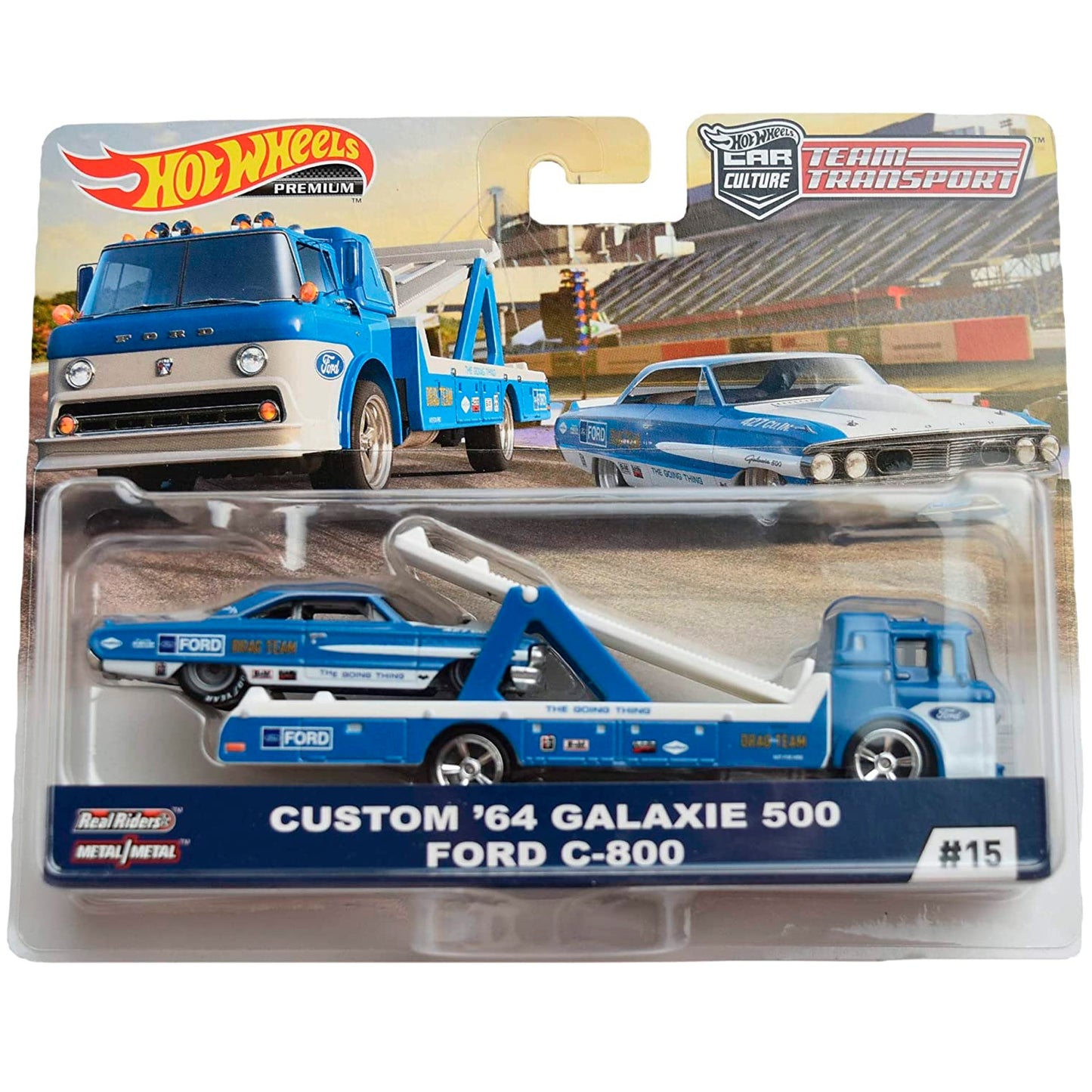 Hot Wheels Premium Team Transport #15 - Custom '64 Galaxie 500