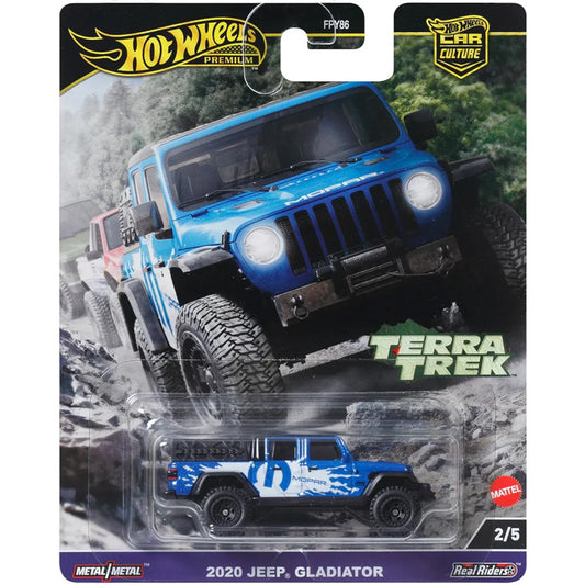Hot Wheels - Terra Trek 2024 - 2/5 - 2020 Jeep Gladiator Blue