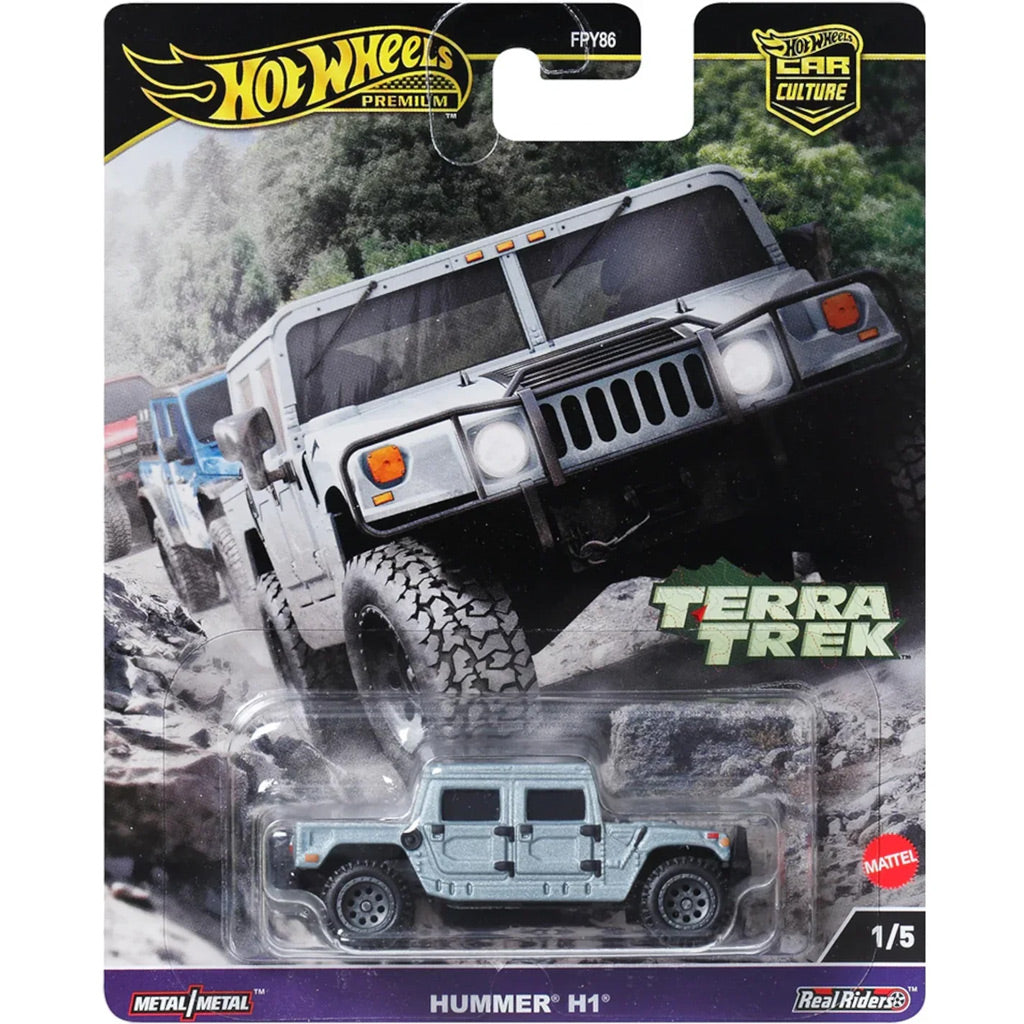 Hot Wheels - Terra Trek 2024 - 1/5 - Hummer H1 Silver