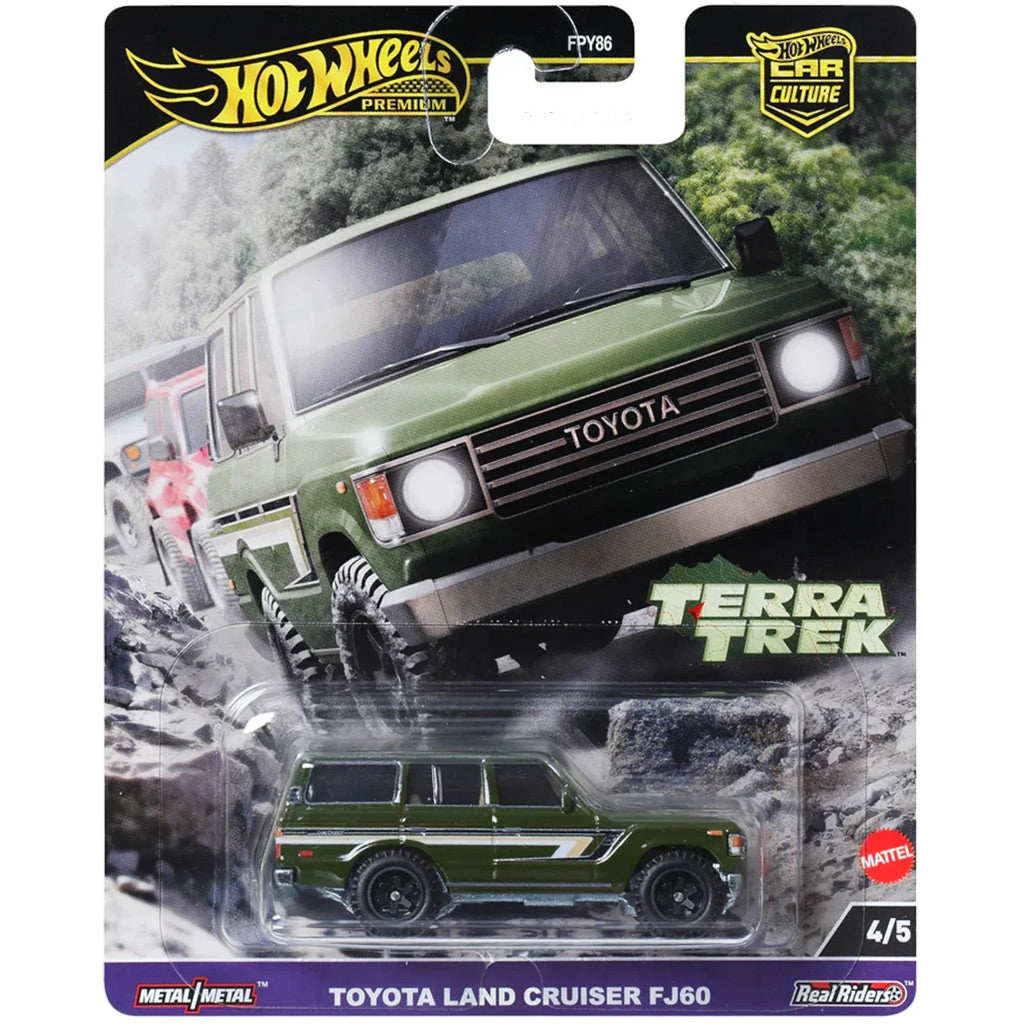 Hot Wheels - Terra Trek 2024 - 4/5 - Toyota Land Cruiser FJ60 Green