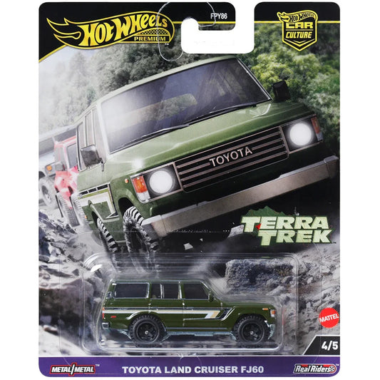Hot Wheels - Terra Trek 2024 - 4/5 - Toyota Land Cruiser FJ60 Green