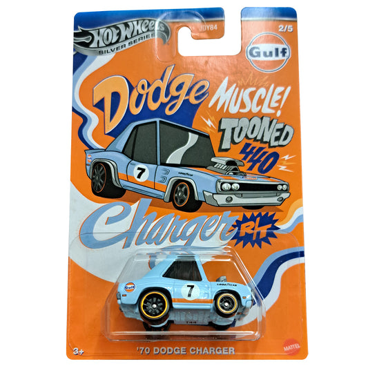 Hot Wheels Tooned Gulf 2025 Series - '70 Dodge Charger