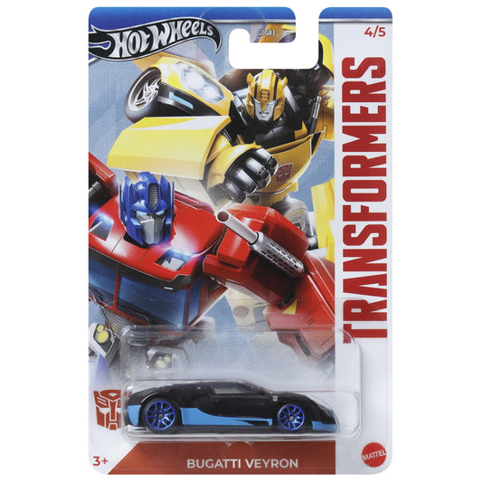 Hot Wheels Transformers 2024 - 4/5 - Bugatti Veyron