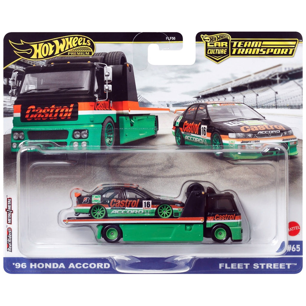 Hot Wheels Premium Team Transport Set #65 - '96 Honda Accord