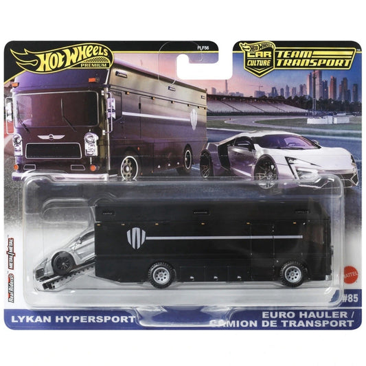 Hot Wheels Premium Team Transport #85 - Lykan Hypersport / Euro Hauler