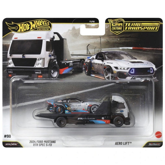 Hot Wheels Team Transport #90 - 2024 Ford Mustang RTR Spec 5-FD