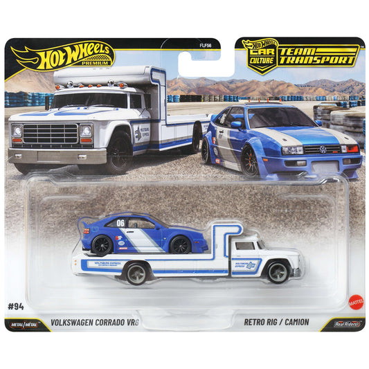 Hot Wheels Team Transport #94 - Volkswagen Corrado VR6 / Retro Rig