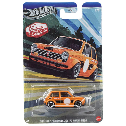 Hot Wheels Vintage Club Series 2026 - Custom '70 Honda N600 Orange
