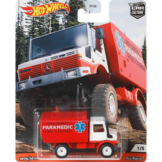 Hot Wheels Wild Terrain - '88 Mercedes Unimog U1300