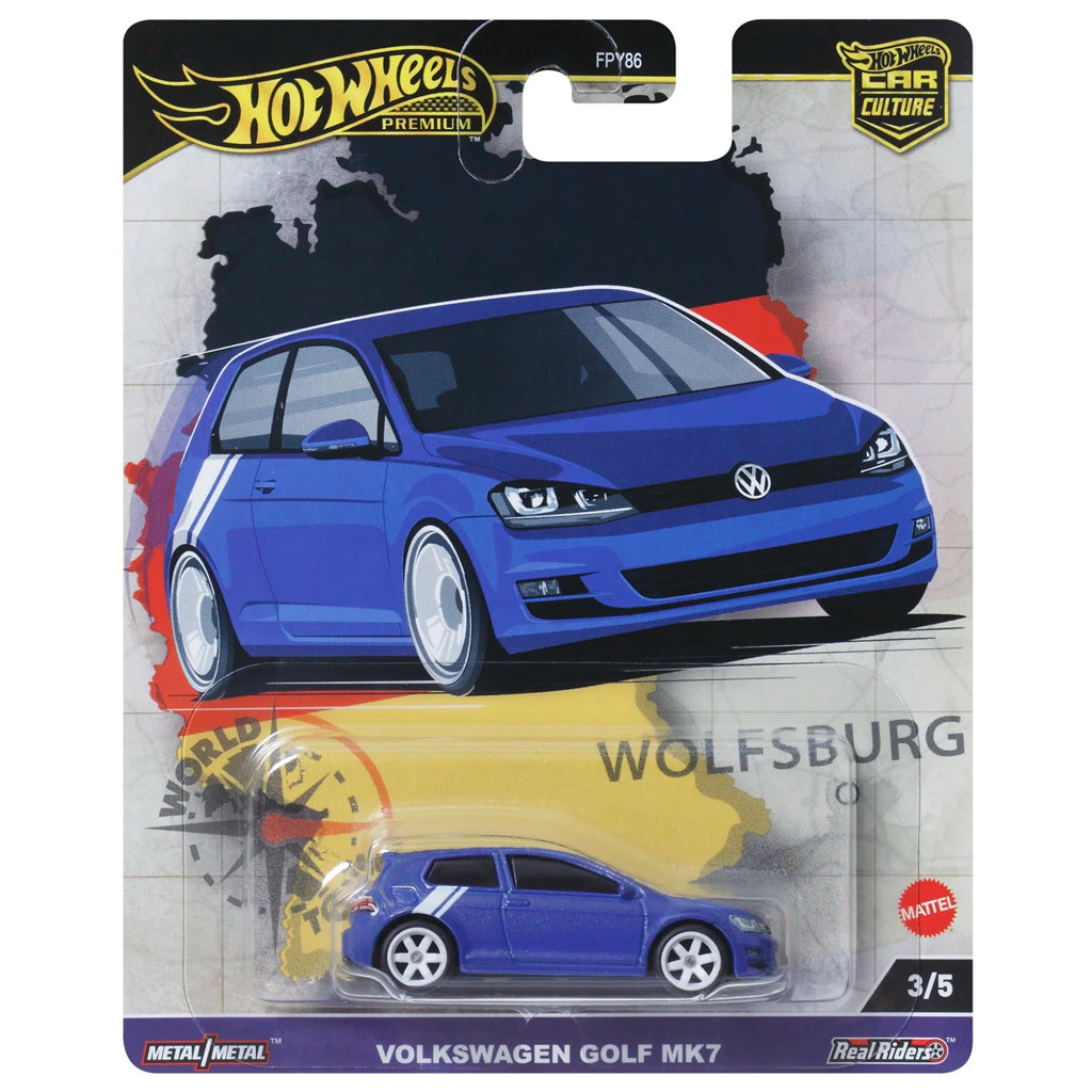 Hot Wheels World Tour - Volkswagen Golf Mk7