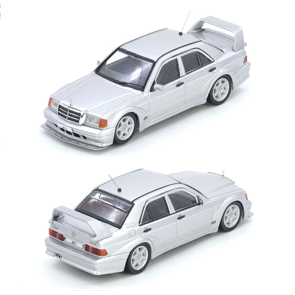 Inno64 Mercedes-Benz 190E Silver (1:64 Scale)