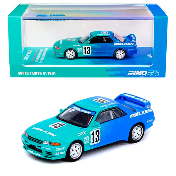 Inno64 Nissan Skyline GT-R R32 Falken Super Taikyu (1/64)