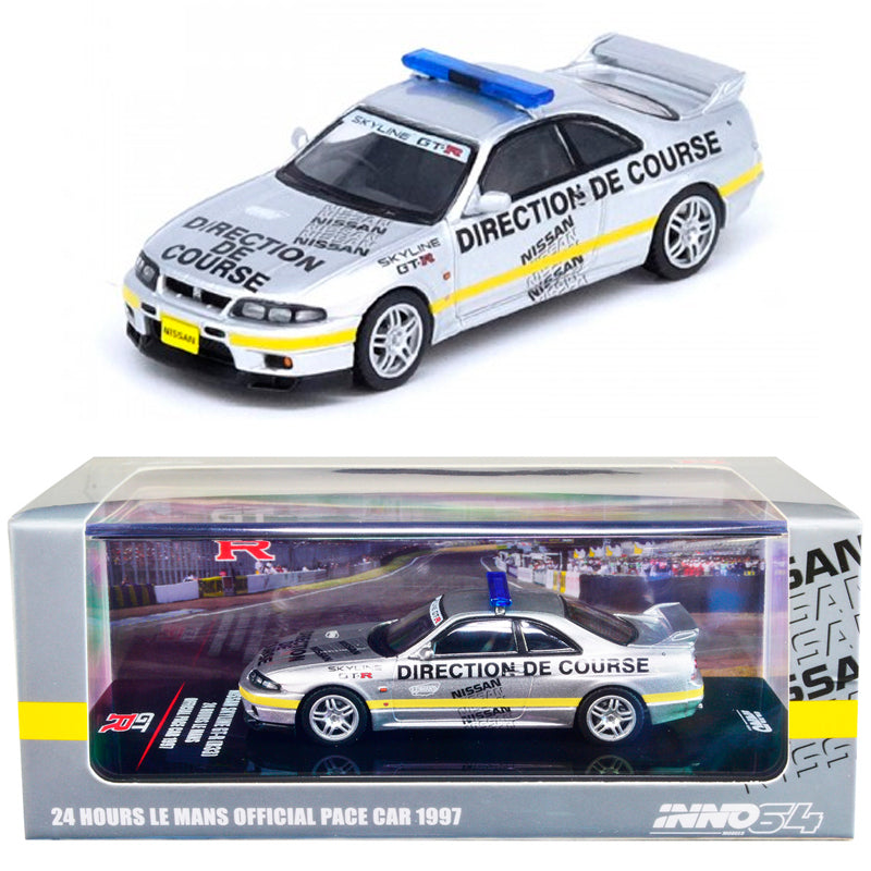 Inno64 Nissan Skyline GT-R R33 Le Mans 24H Pace Car 1997 (1/64)