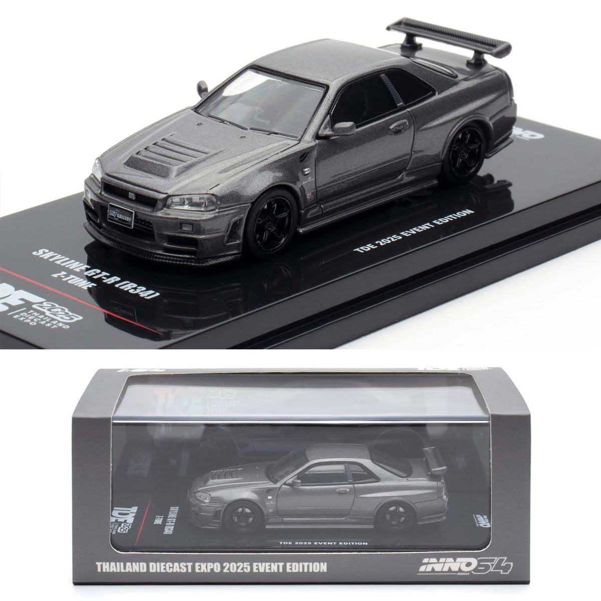 Inno64 Nissan Skyline GT-R R34 Z-Tune TDE 2025 Event Edition (1:64)