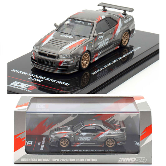Inno64 Nissan Skyline GT-R R34 Z-Tune IDE 2024 Event Edition (1:64)