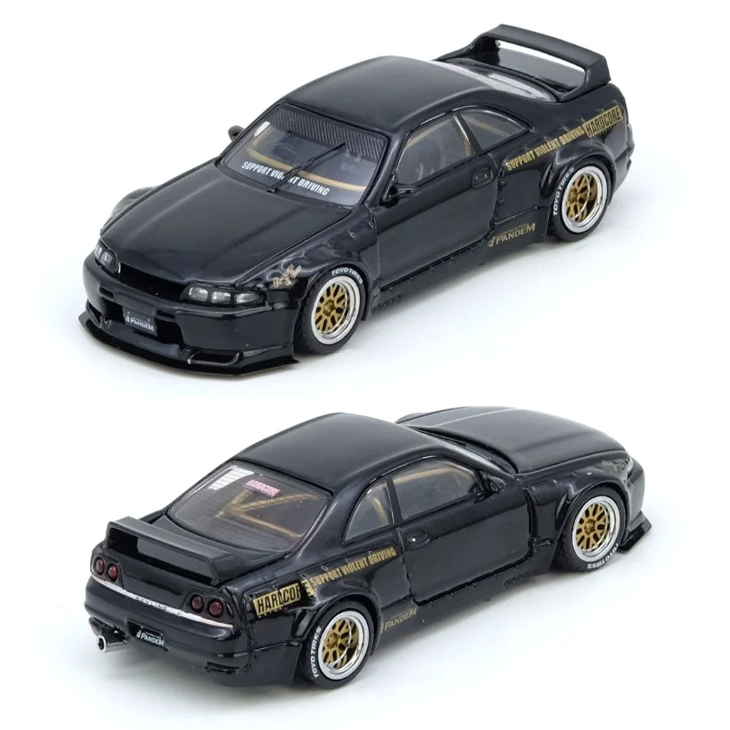 Inno64 Pandem Rocket Bunny Skyline BCNR33 GT-R Black (1:64 Scale)