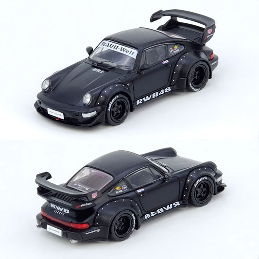Inno64 RWB 964 Matt Black (1:64 Scale)