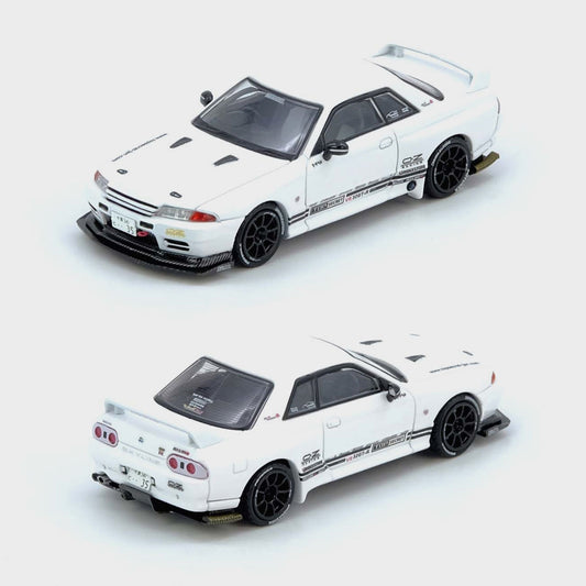 Inno64 Top Secret Nissan Skyline VR32 GT-R White (1:64 Scale)