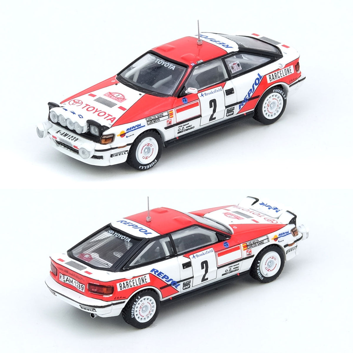 Inno64 Toyota Celica GT-Four ST165 Monte Carlo Rally 1991 (1:64 Scale)