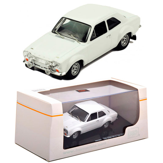 IXO 1971 Ford Escort Mk I RS1600 White Rally Spec (1:43 Scale)