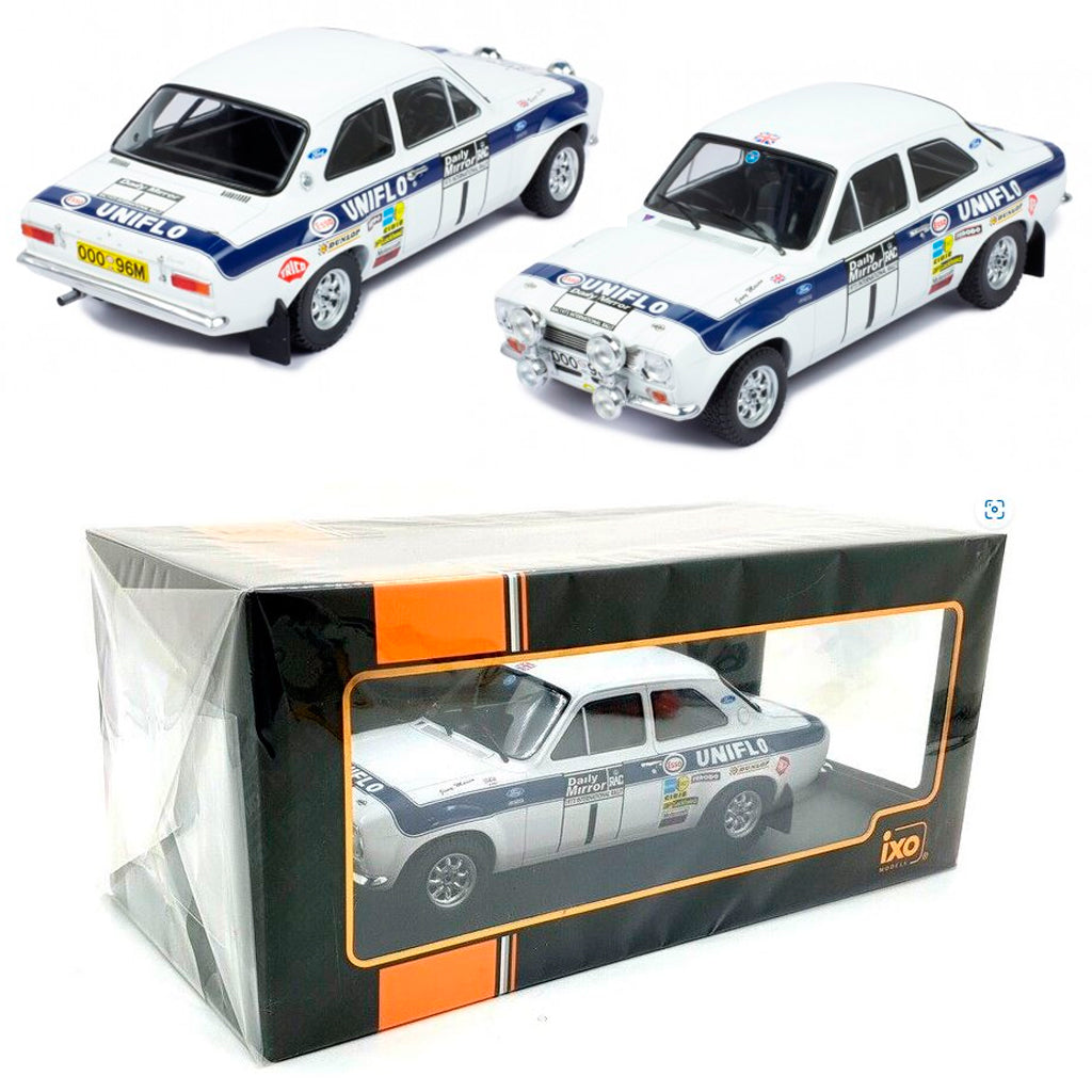 IXO Ford Escort Mk1 RS 1600 Roger Clark 1973 RAC Rally (1:18)