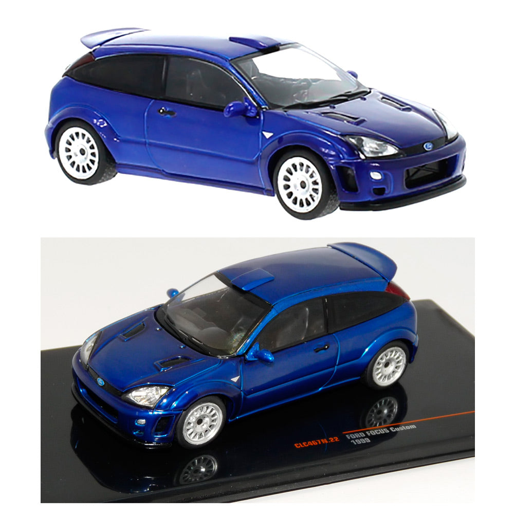 IXO 1999 Ford Focus RS Custom Metallic Blue (1/43)