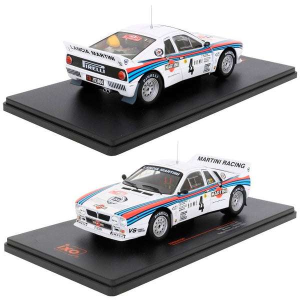 IXO Lancia Rally 037 Markku Alen 1983 Monte Carlo (1:24) (Aerial Bent)