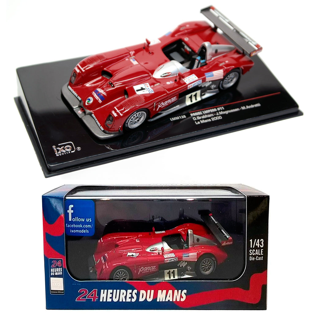 IXO Panoz LMP900 LMP-1 Roadster #11 Le Mans 2000 (1:43) (Scuffed Case ...