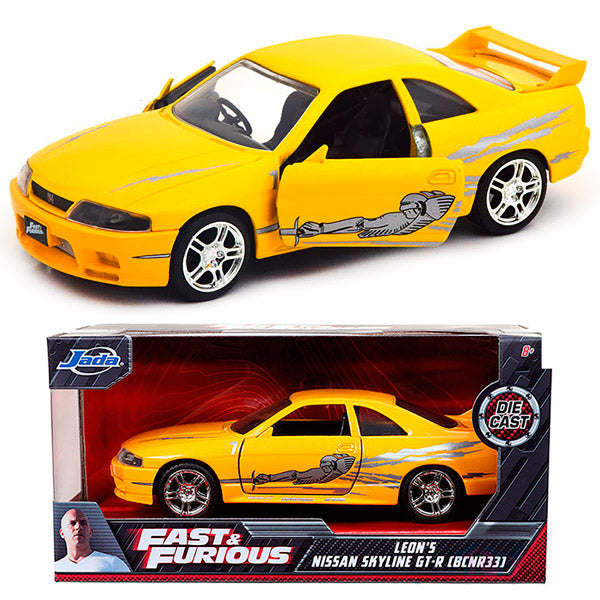 Jada Leon's Nissan Skyline BCNR33 Fast & Furious (1/32) (Paint Marks)