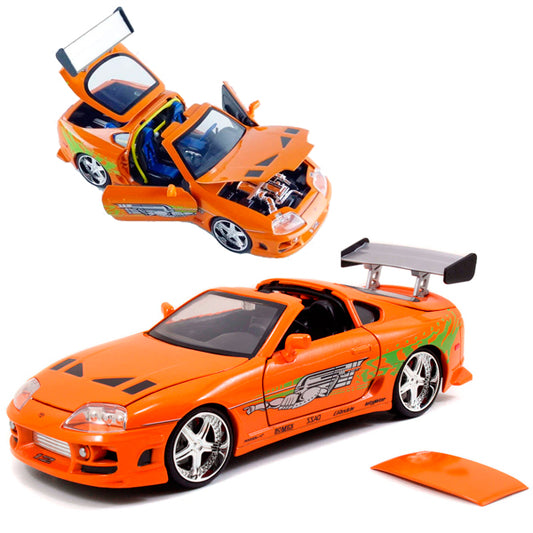 Jada Brian's 1994 Toyota Supra Orange Fast & Furious (1:24)