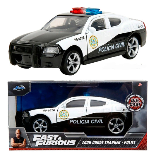 Jada 2006 Dodge Charger Police Car Fast & Furious (1/32)