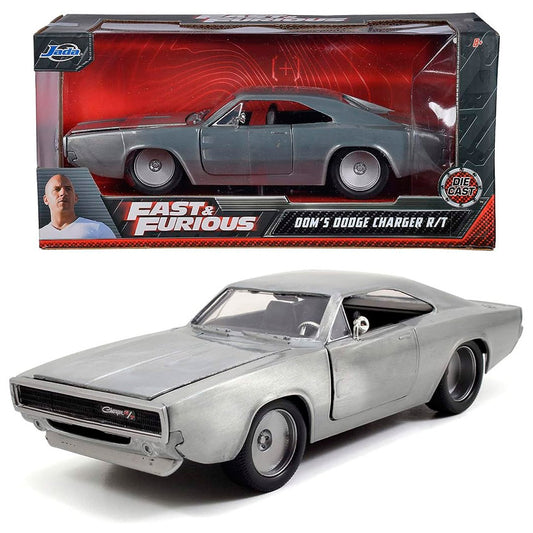 Jada Dom's Dodge Charger R/T Bare Metal - Fast & Furious (1/24)