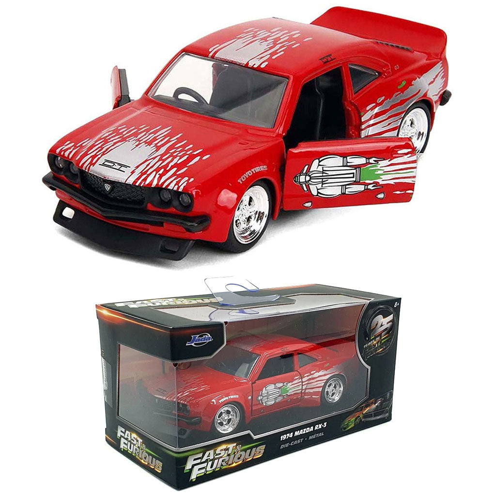 Jada 1974 Mazda RX-3 Red - Fast & Furious (1:32 Scale)