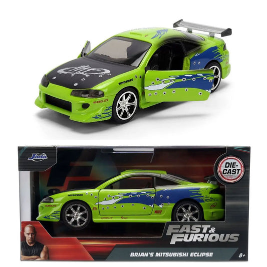 Jada Fast & Furious - Mitsubishi Eclipse With Bullet Holes (1:32)