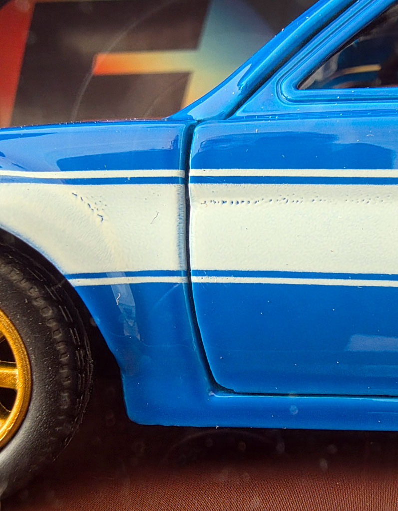 Jada Fast & Furious - Brian's Ford Escort Blue (1:32) (Paint Marks)