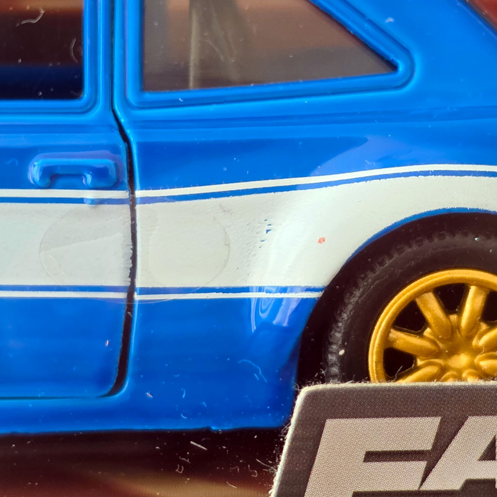 Jada Fast & Furious - Brian's Ford Escort Blue (1:32) (Paint Marks)