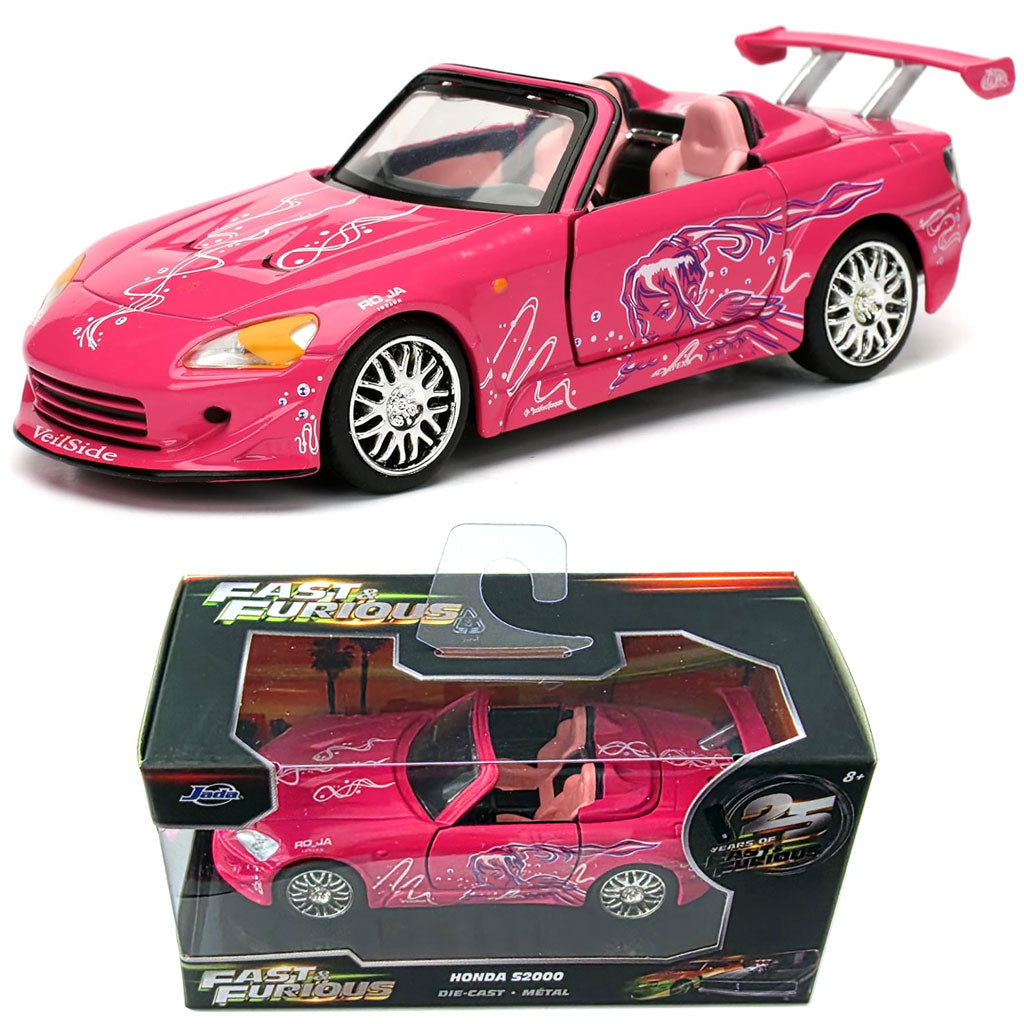 Jada Suki's Honda S2000 Pink - Fast & Furious (1:32 Scale)